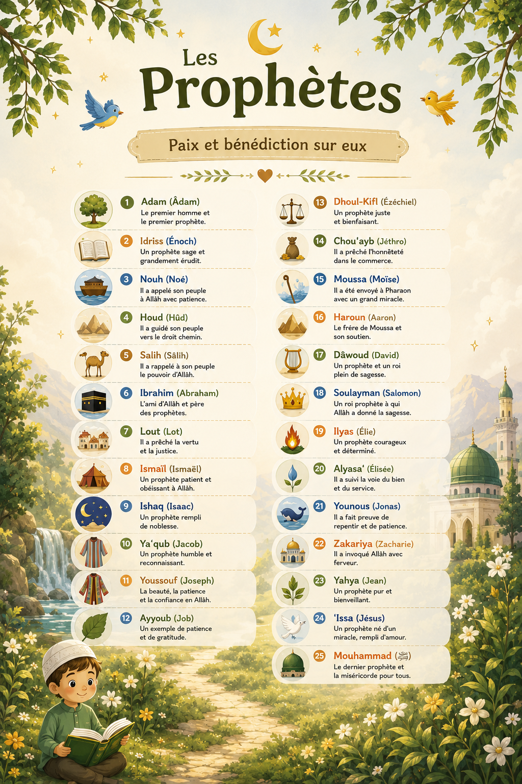 Les Prophètes de l'Islam