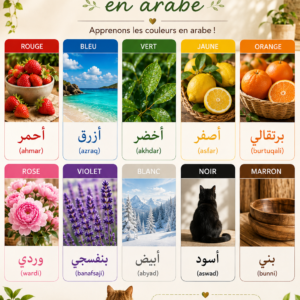 Les Couleurs en Arabe